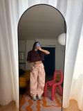 PANTALONI BAGGY ROSA