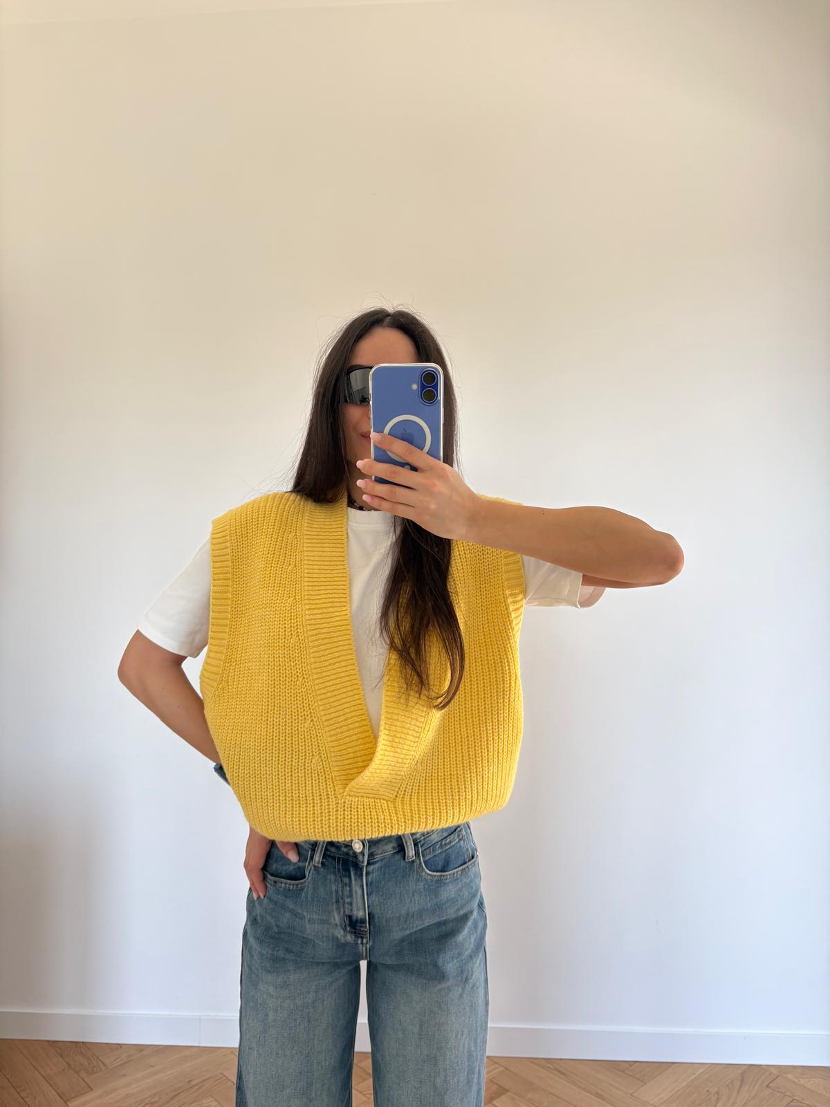 GILET IN MAGLIA