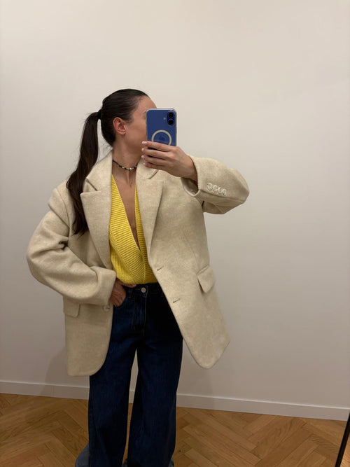 BLAZER IN MISTO LANA