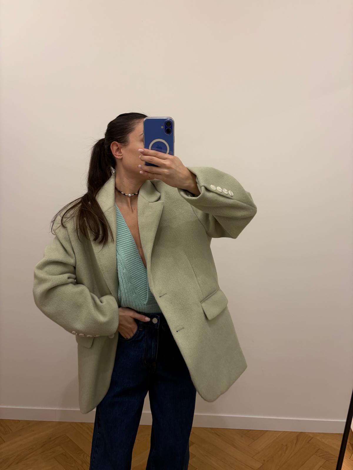 BLAZER IN MISTO LANA
